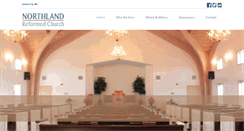 Desktop Screenshot of northlandreformed.org